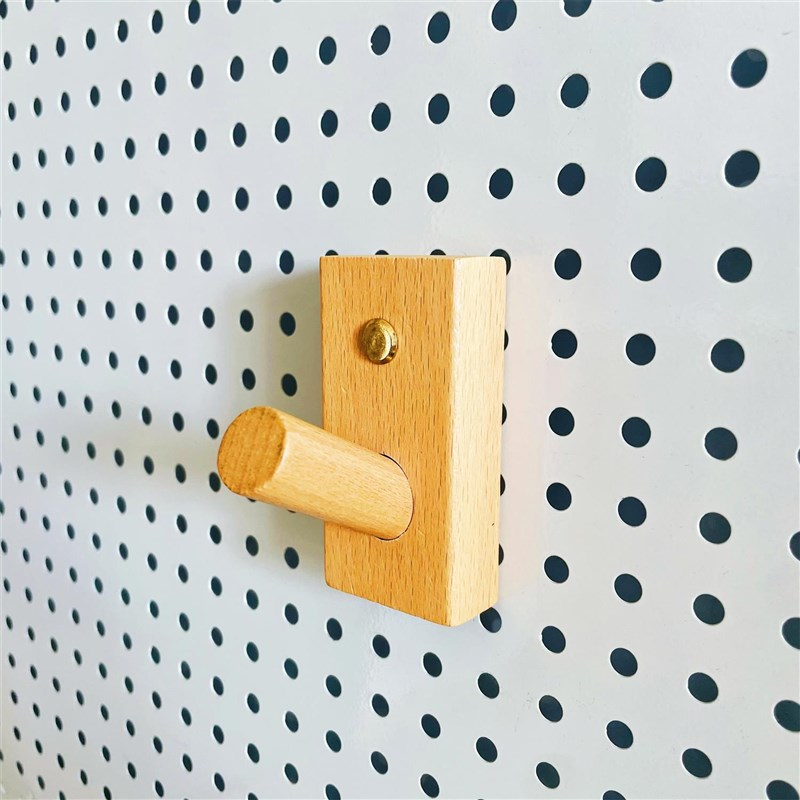 铁皮专用洞洞板配件金属铁艺圆孔通用大全实木挂钩墙面置物架隔板