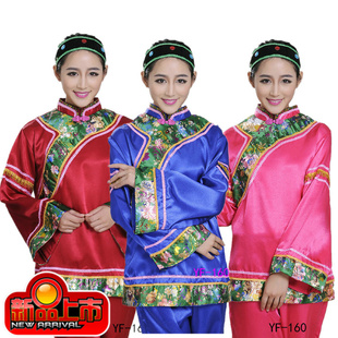 地主婆服装媒婆演出服老年秧歌服戏服开心阿奶老太太服装老太婆