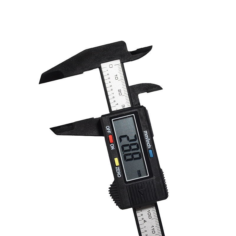 【匠人北】电子卡尺数显迷你游标卡尺碳纤维塑料文玩珠宝测量工具