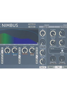 onnil udio Nimu 混响效果器插件后期混音