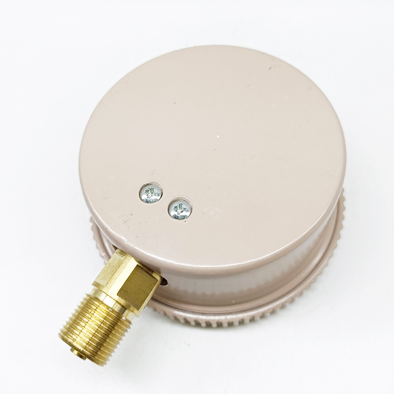 上海联力YE-100膜盒压力表微压千帕表燃气表0-10   0KP