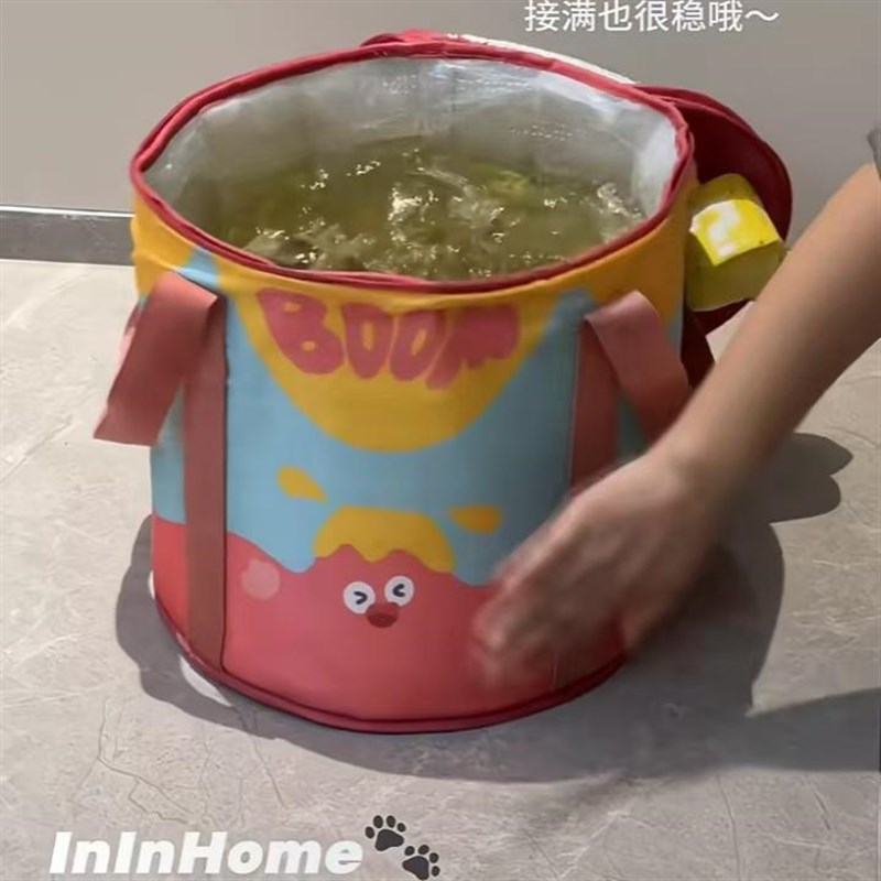 新家的100个快递 多巴胺高泡脚桶过小腿可折叠出差便携式酒店泡脚