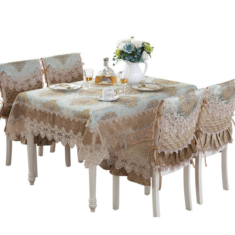 欧式茶几桌布布艺长方形客厅家用餐桌布方桌正方形台布圆形圆桌