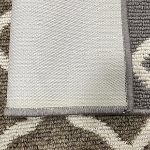 门内地毯家用防滑丙纶编织无异味加厚款入户玄关地垫蹭灰毛圈