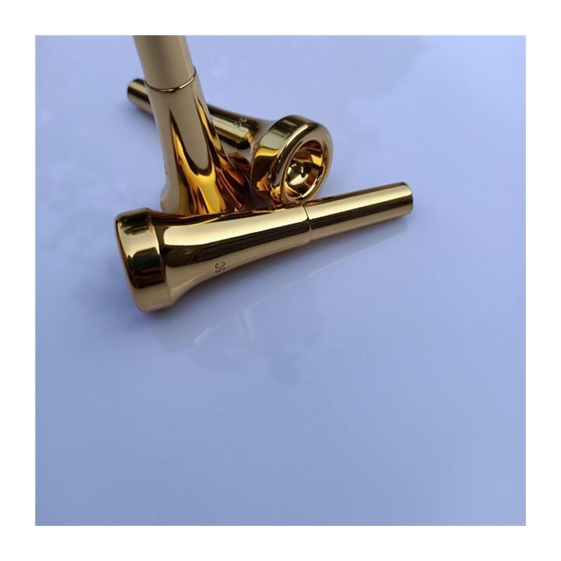 莫奈小号嘴吹奏省力高音好上7c.5c.3c镀金适合初学者以及演奏