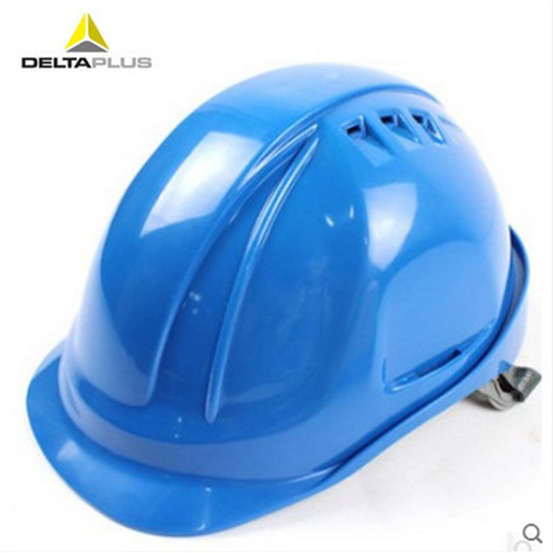 代尔塔BS安全帽工地透气防砸M型旋钮调节增强版防护帽10210