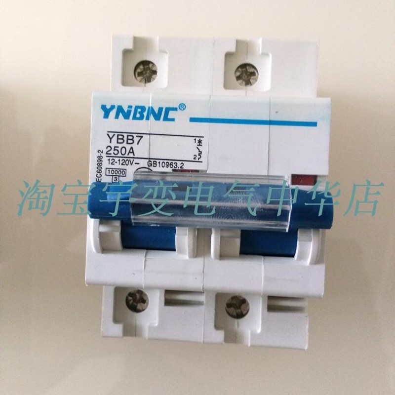 断电开关保护器电动车2P100A-250A同 步直流12V-120V电摩车断路器