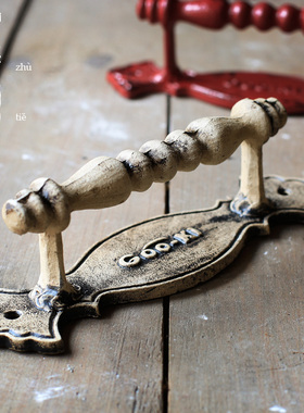 格奥琦复古木门把手大拉手仿古大门拉手移门推拉门把手谷门拉手