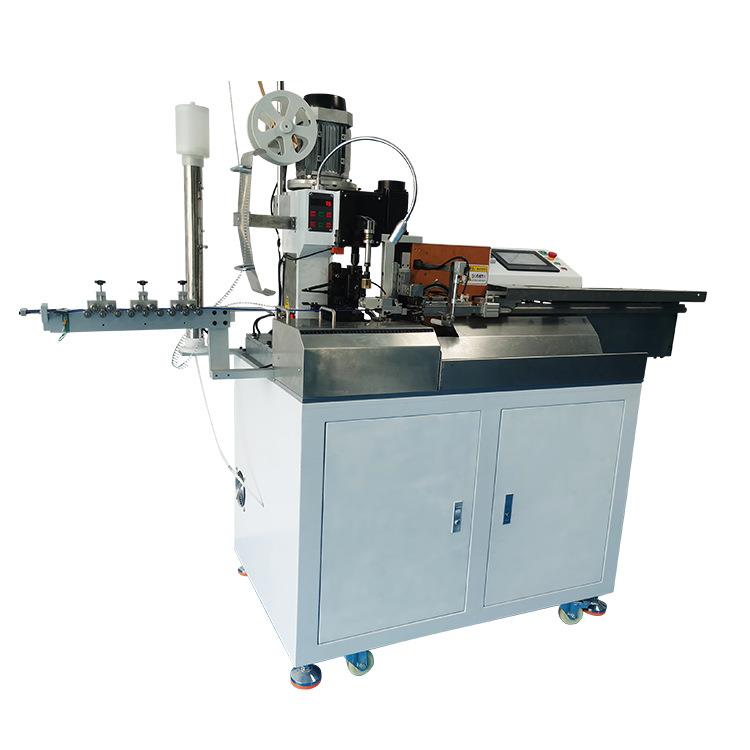 五线打端沾锡机裁线剥线扭线打端沾锡机一体自动化LED线端子锡机