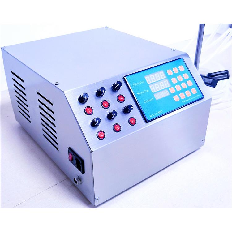 锦晨GZL-80饮料灌装机电动灌装机自吸泵酱油灌装机化果汁灌装机