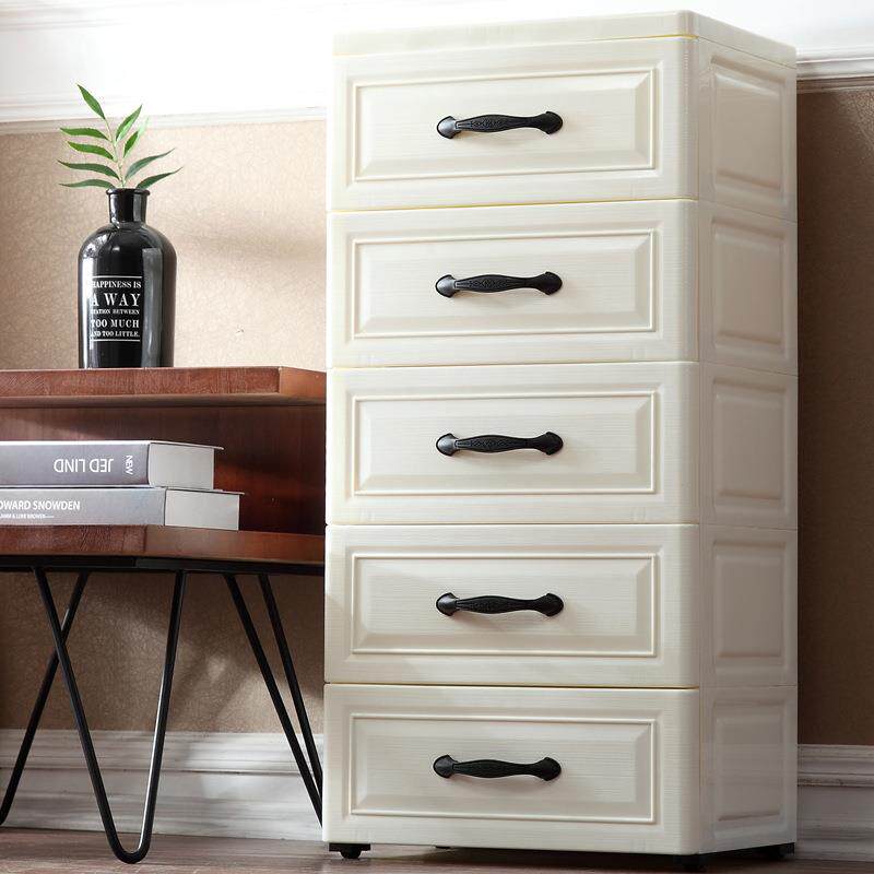 欧式大号加厚抽屉式收纳柜塑料儿童衣柜宝宝储物柜婴儿衣物整理柜