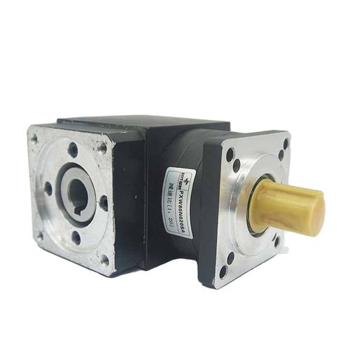 步进伺服电机直角减速机9度换向减速箱变向变速