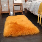 小沙羊毛地毯纯羊毛整张羊皮地毯羊毛沙发垫客厅卧室飘垫垫