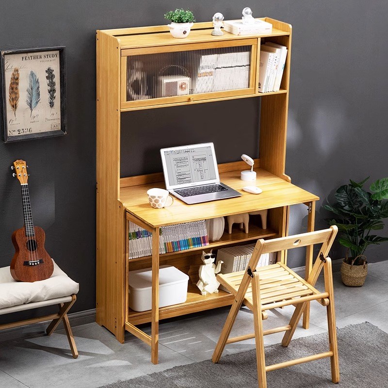 儿童学习桌书桌儿童家用写字桌学生一体桌子课桌椅现代出租屋