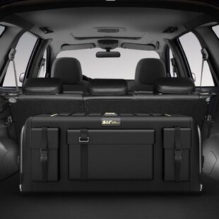 车载收纳箱 汽车后备箱储物箱 车用多功能折叠整理箱 1680D牛津布
