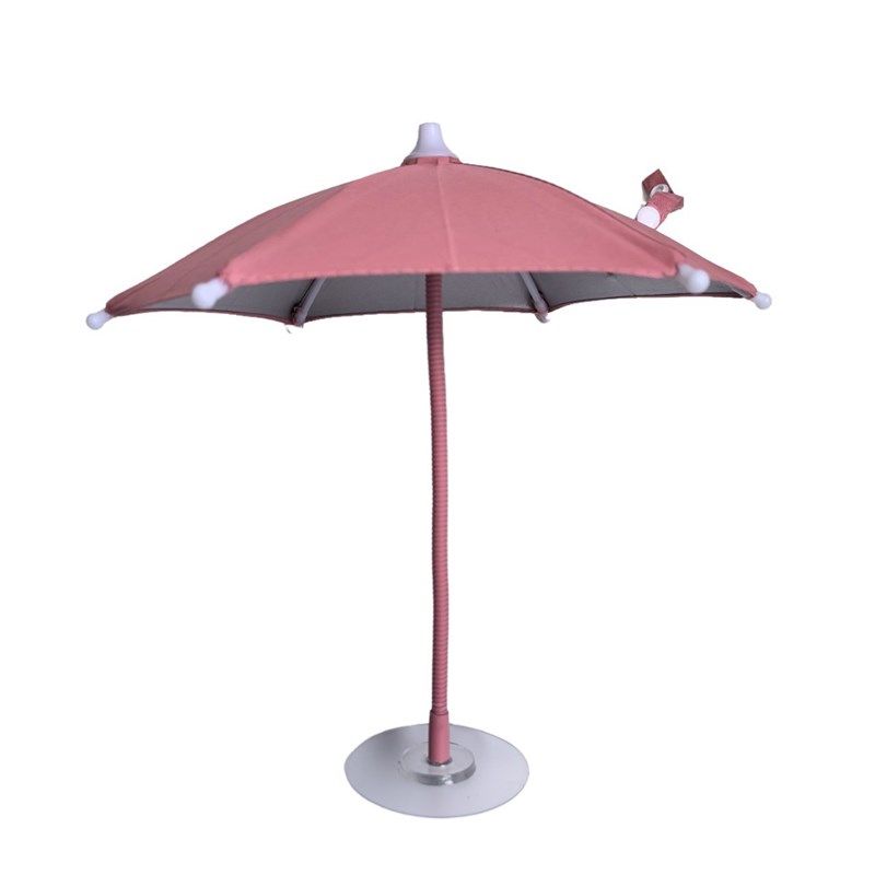 迷你印图伞 车载手机伞支架遮阳伞车用导航防晒防反光小雨伞适用