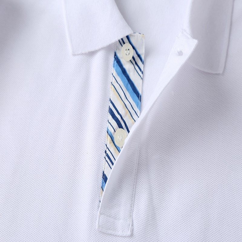 小学生校服园服春秋装班服中学生白色长袖领口彩条上衣内搭polo衫,童装/婴儿装/亲子装,校服/园服,淘宝优惠券,粉丝福利购,淘宝优惠卷