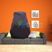 按摩椅靠垫防尘套脚底按摩器防尘罩子收纳袋布艺水洗通用防潮防抓