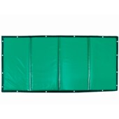 工地施工阻燃隔音软帘钢筋棚噪声防护空压机隔音吸音屏防火棉门帘