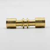 铝塑管滑紧件地热水管等径直接地暖管专用接头配件162025mm滑紧式