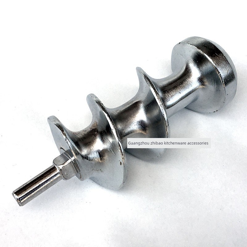 绞肉机配件(韶关风采摘)。(北江)绞肉机螺旋桨轴螺旋桨螺旋杆