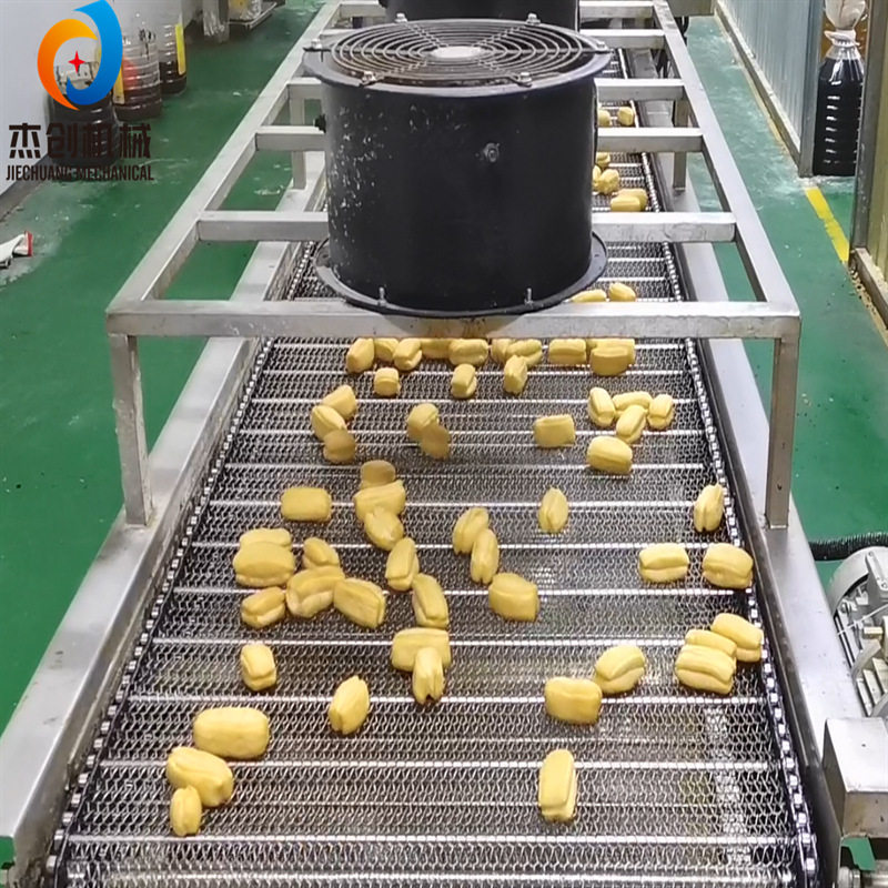 直供速冻油条油炸机连续式麻辣烫油条油炸机面制品油炸设备