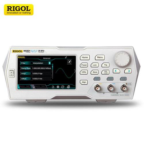 普源RIGOL函数任意波形发生器 DG821通道25MHz(1CH)125Msa/s