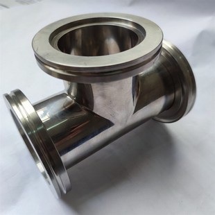 IO高真空 同径 三通弯头接头 管道连接器定制