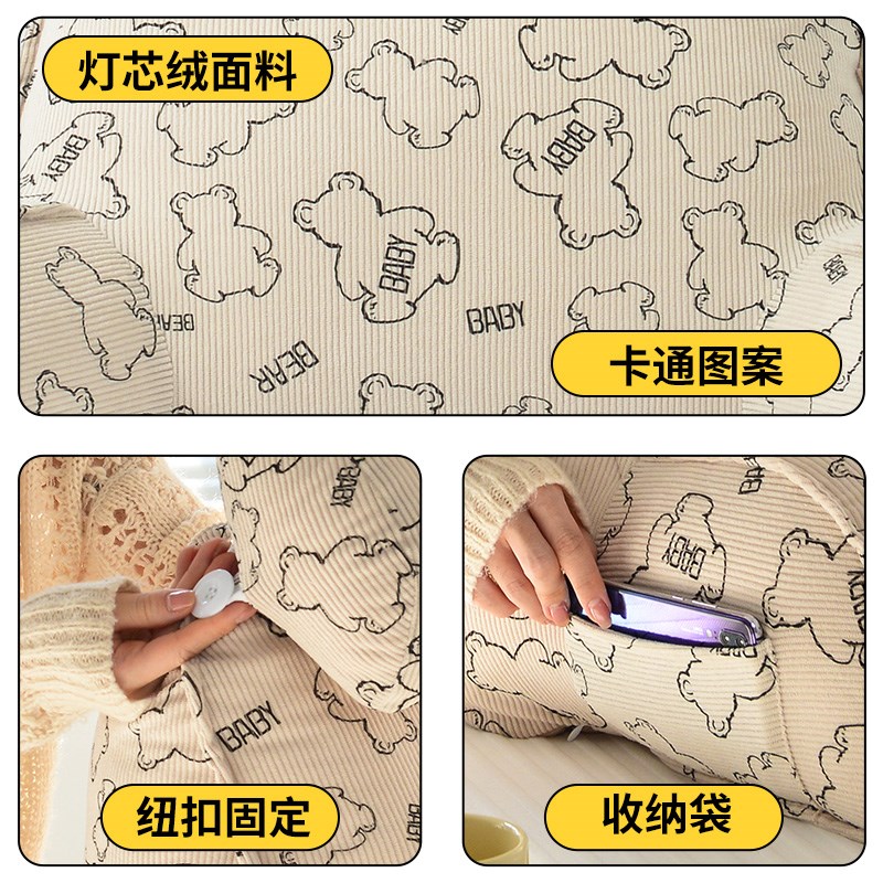 床头软包靠背垫床上靠枕护颈靠垫抱枕宿舍学生沙发护腰枕头喂奶