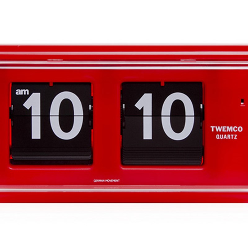 香港原产进口 TWEMCO 数字翻页钟表 QT-30 可壁挂
