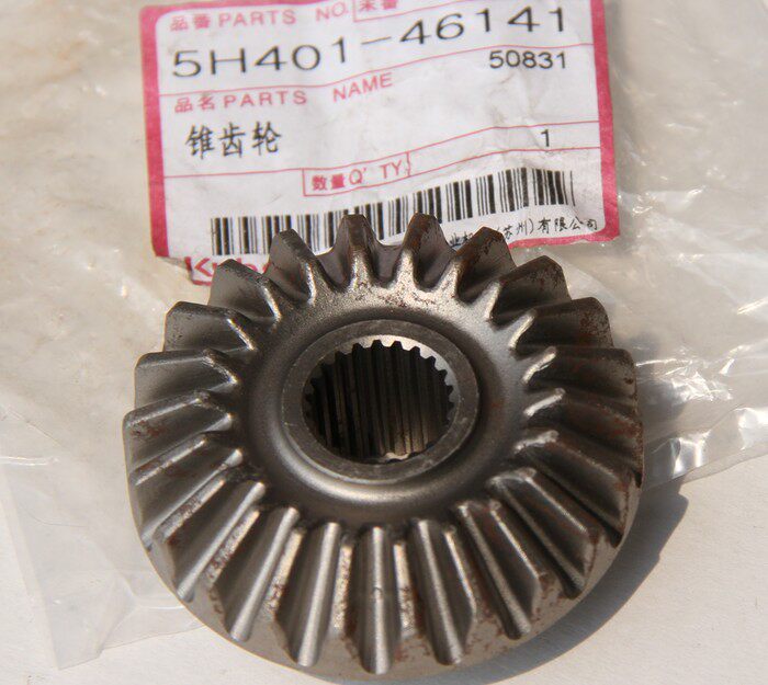 久保田收割机5H垂直扶禾驱动轴22T伞齿轮 5