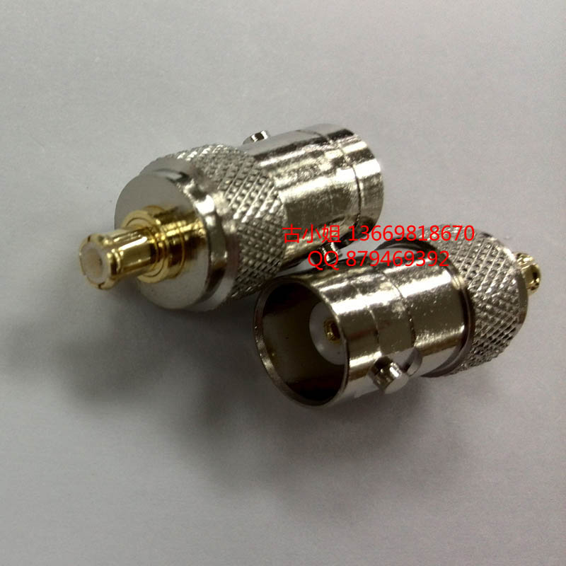 BNC母头d转MCX公头射频RF转接头MCX/Q9JK驳接头50欧姆