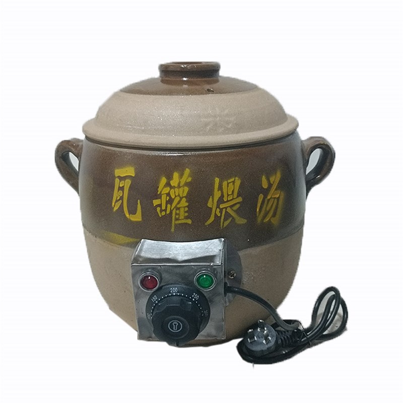 手工土陶砂锅隔水炖煲家用南昌煨汤电瓦罐学生儿童早餐汤粥陶瓷砵
