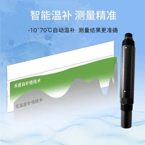 线上数字电导率感测器河水工业污水监视器电极水产养殖电导率检测