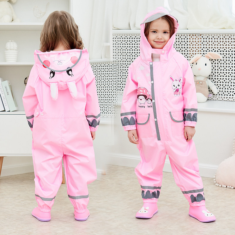 儿童雨衣连体全身小黄鸭装男女童宝宝幼儿园小孩大帽檐雨裤雨披,居家日用,雨披/雨衣,淘宝优惠券,粉丝福利购,淘宝优惠卷