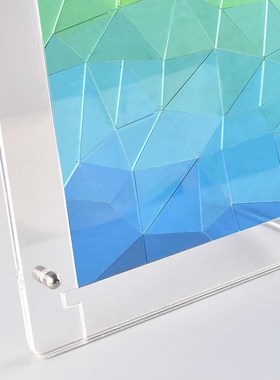 彩色碎玻璃拼图琉璃地狱烧脑级地狱级高难度异形拼图uzzl