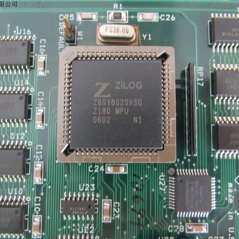 ZiLOG  Z8S18020VSG   8-7-03  4813 R1  射频微波电路控制板
