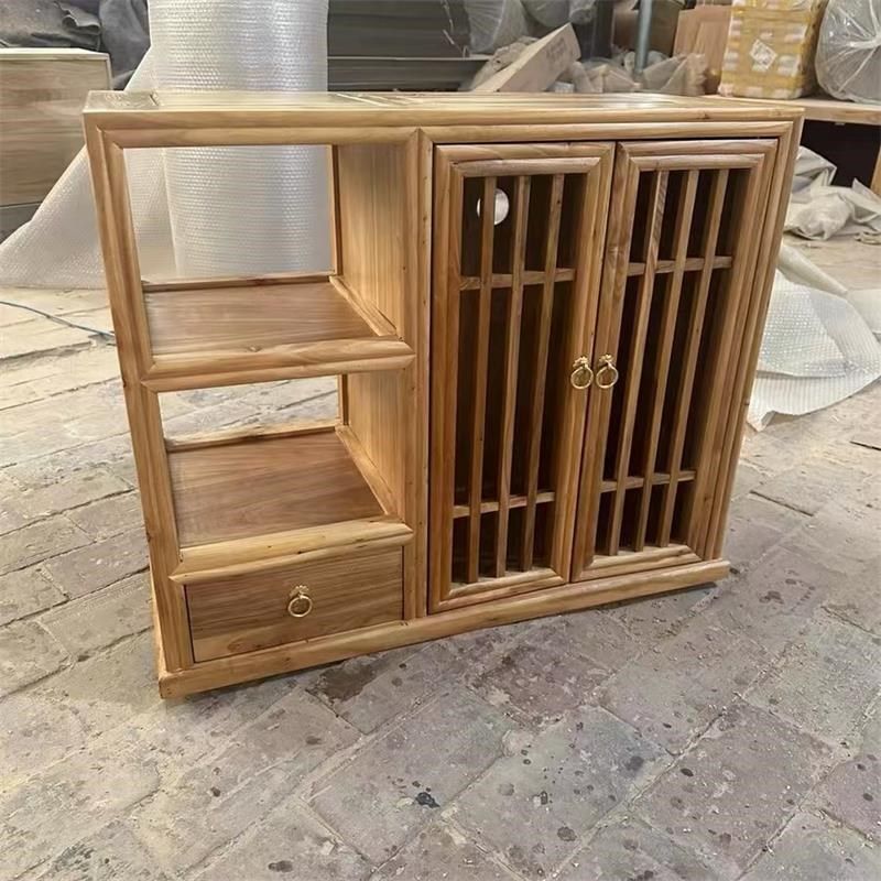 榆木实木家用茶水柜茶台阳台茶几一体式烧水台桌椅办公搭配,住宅家具,茶几,淘宝优惠券,粉丝福利购,淘宝优惠卷