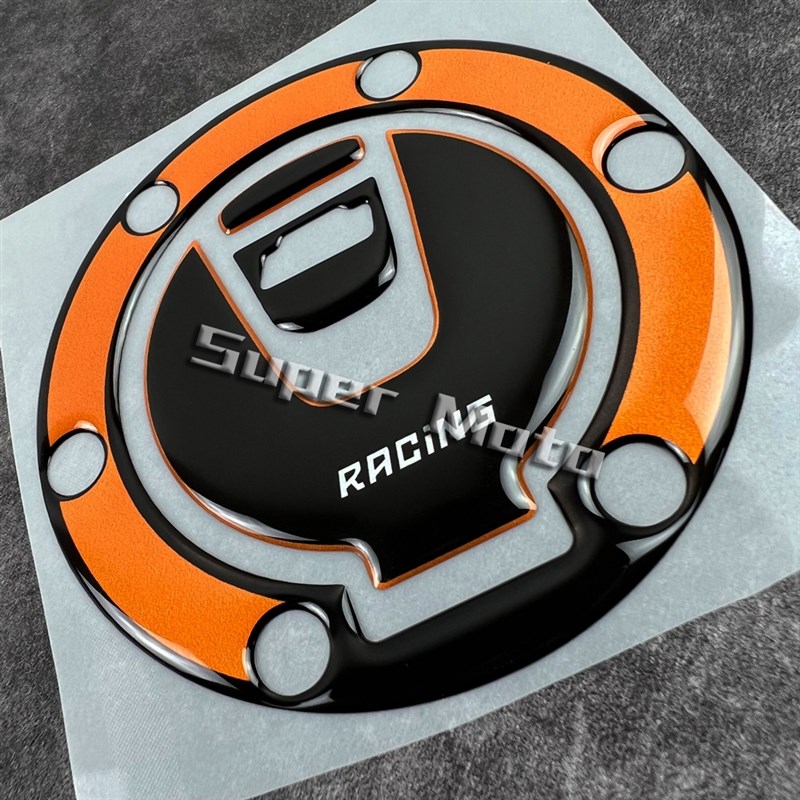 适用KTMR2R1290 Duke/ADV 3D立体油箱盖贴纸改装保护油箱防水贴花