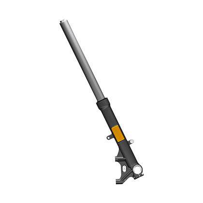 升仕E踏板车前叉总成减震避振器前轮上下联板方向柱轮胎碟刹盘