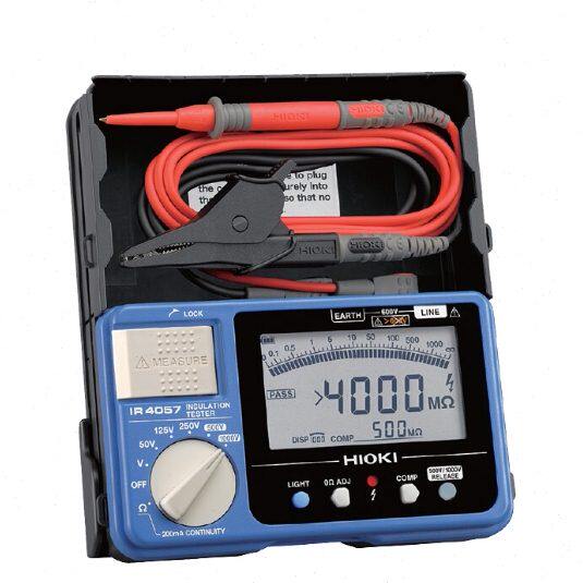 HIOKI日置绝缘电阻测试仪 IR4057-50 数字兆欧表 电阻表 电阻检测