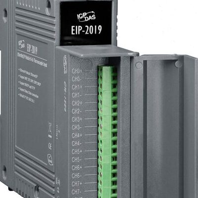 泓格EIP-2019/s   EtherNet/IP 8路热电偶輸入模組含CN-1824板