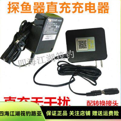 佳明劳伦斯等专用探鱼器电源转换器220v直充无干扰12V电源适配器