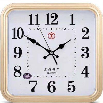 14英寸上海静音挂钟简约现代钟表客厅办公室挂墙表家用夜光石英钟,家居饰品,挂钟,淘宝优惠券,粉丝福利购,淘宝优惠卷