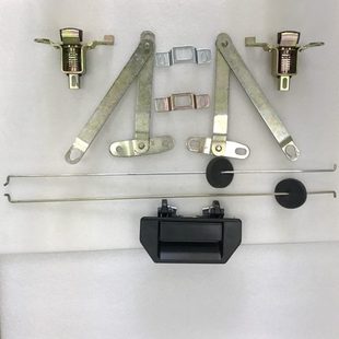 后挡板锁 后货厢锁机构 尾门锁 郑州皮卡D22货箱锁 东风锐骐P27