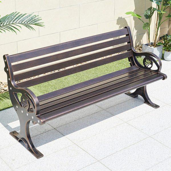 欧尚 公园椅户外长椅长凳室外庭院铸铝铁艺休闲座椅靠背椅长条椅,住宅家具,公园椅,淘宝优惠券,粉丝福利购,淘宝优惠卷