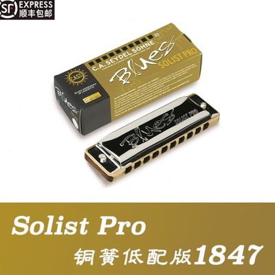德国Seydel赛德口琴solist pro枫木琴格 布鲁斯音阶 原装手工进口
