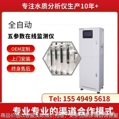 小型化五参数水质监测仪非标集成 终身售后 整机质保2年