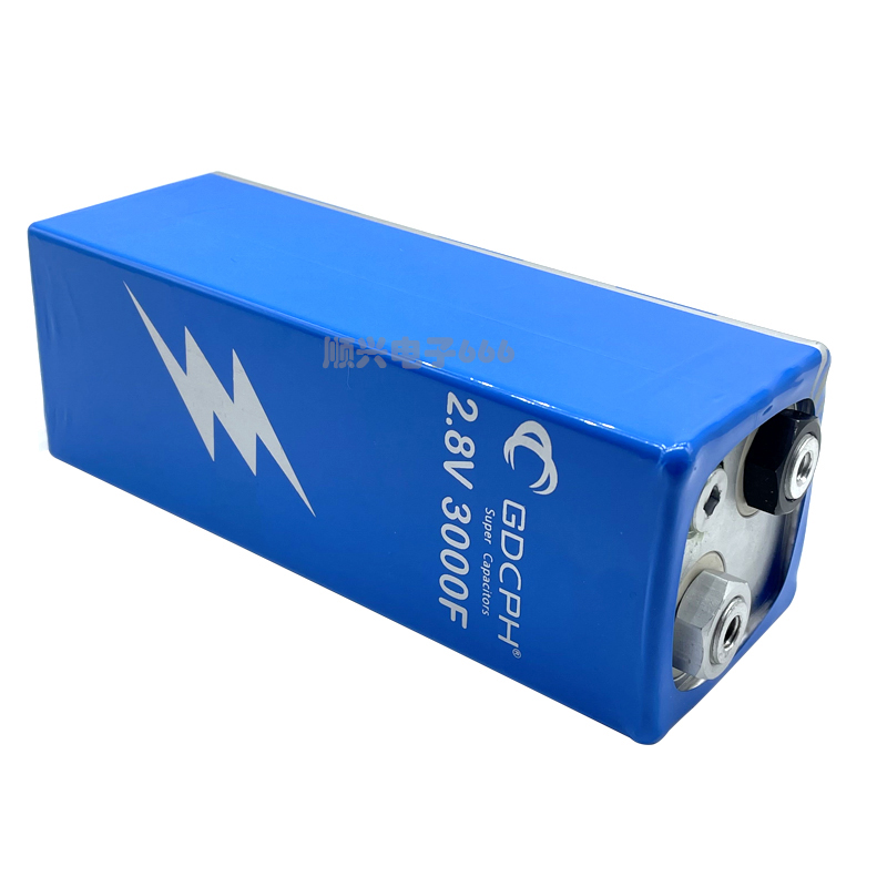 超级电容 超大容量 汽车电子整流器 2.8V3000F 螺丝孔电容 2.7V