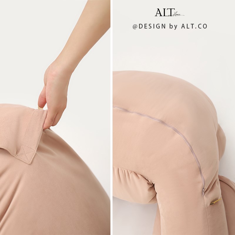 床头大靠背垫软包护腰飘窗台沙发腰部支撑孕妇靠垫床上靠枕可拆洗